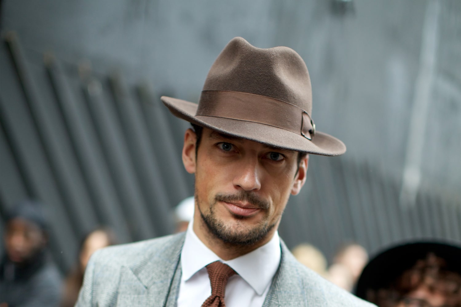 Chapéu masculino elegante