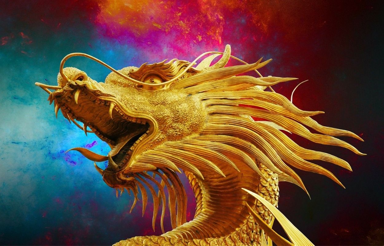 Imagem mostra dragão - horóscopo chinês