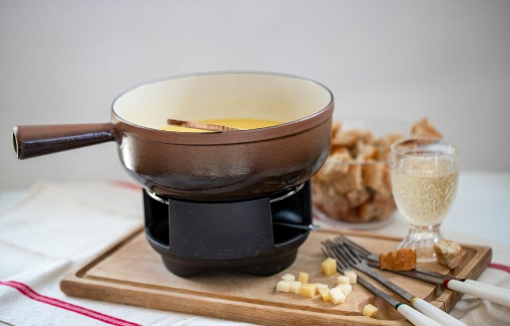 Imagem mostra como fazer fondue