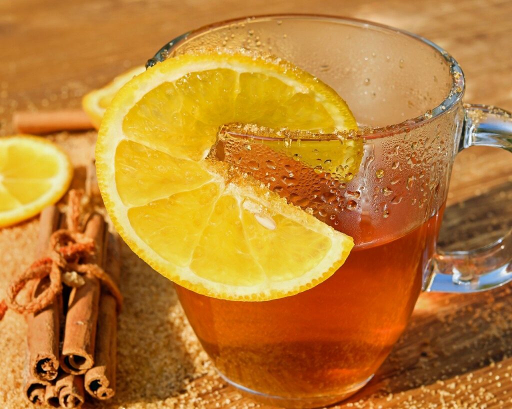 Chá de laranja pode ajudar a reforçar a imunidade e a beleza da pele