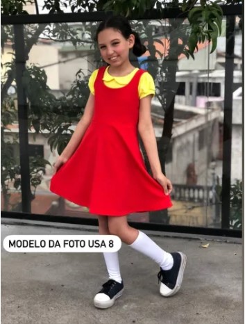 Blog Jornal da Mulher: Batatinha frita 1, 2, 3! Arrase no Halloween com a  fantasia e maquiagem da icônica boneca da série Round 6