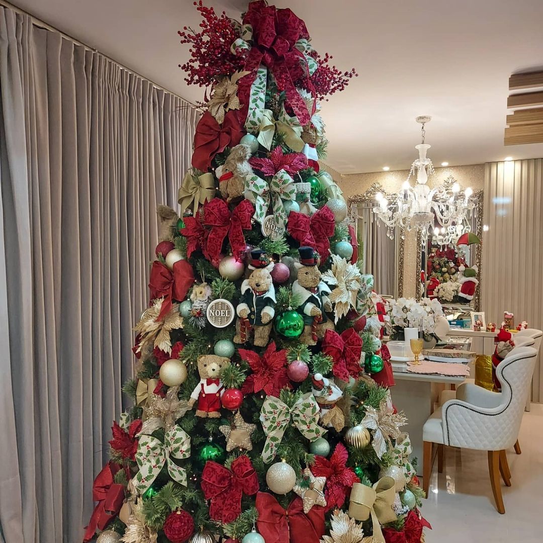 como decorar árvore de natal 