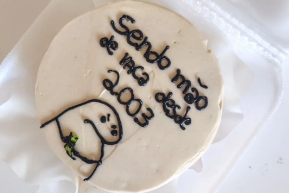 bentô cake com frases engraçadas