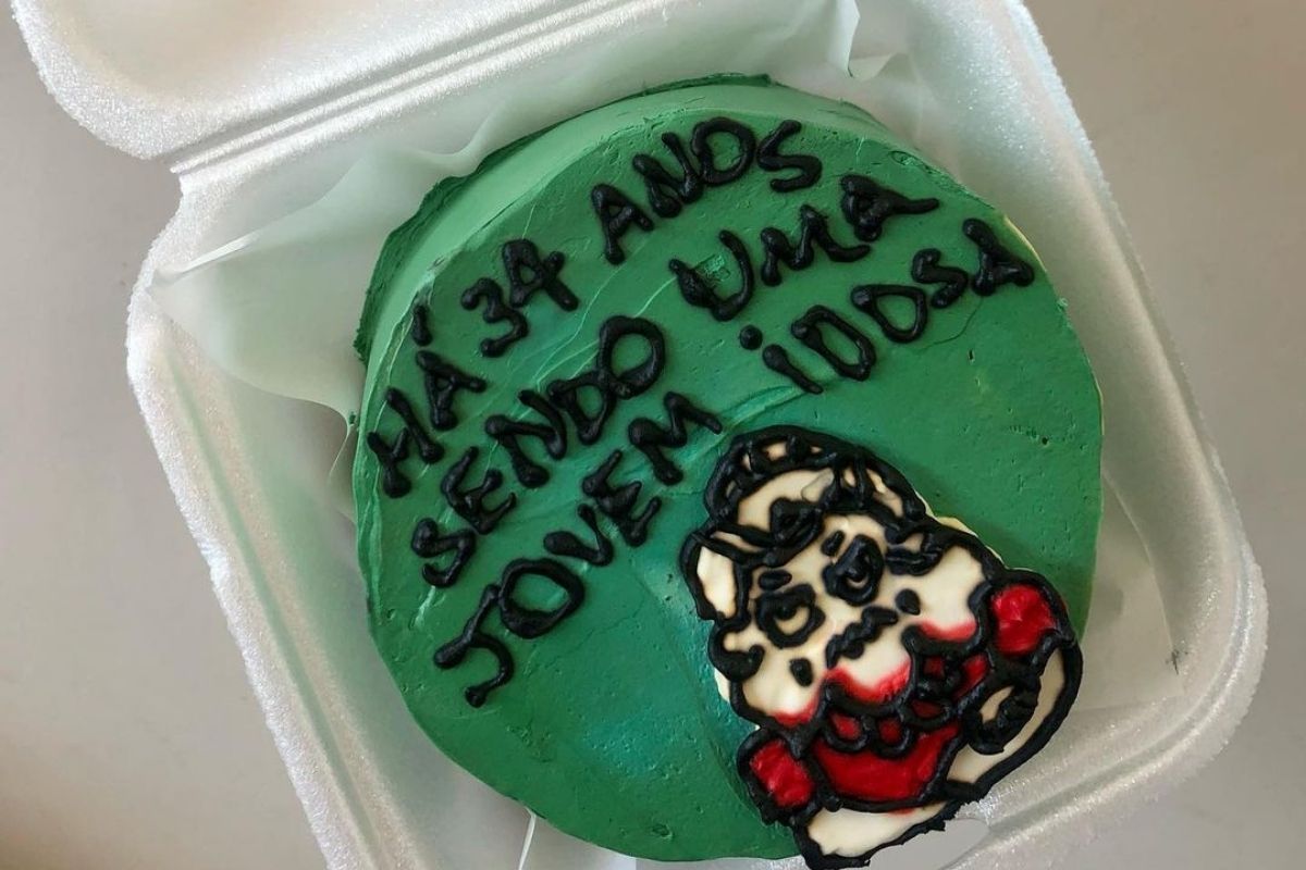 bentô cake com frases engraçadas