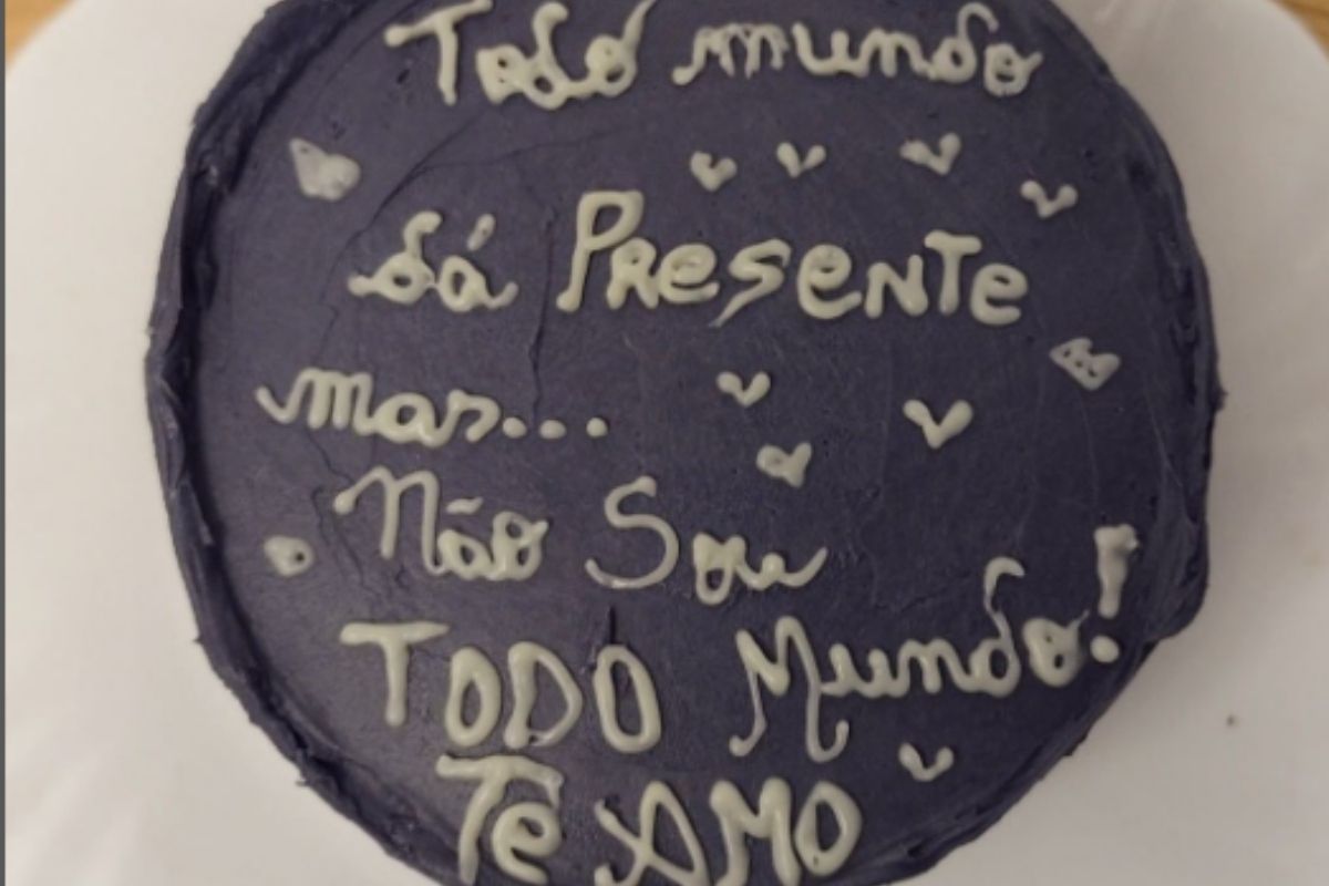 bentô cake com frases engraçadas