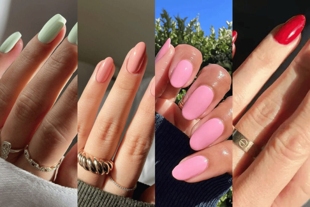 cores são a melhor tendência de unhas na primavera