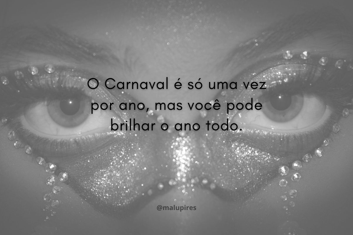 legenda de Carnaval Instagram