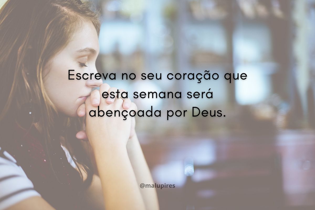 frases de boa semana