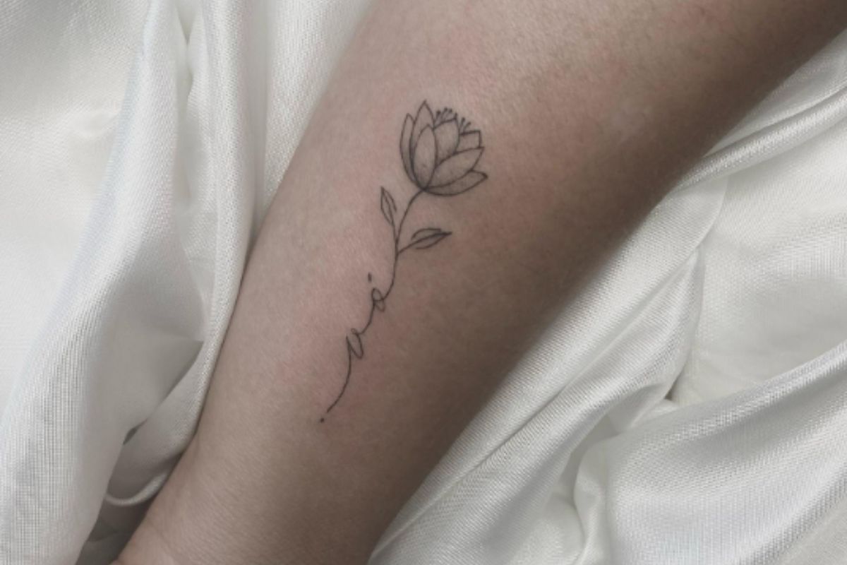 tatuagem minimalista feminina