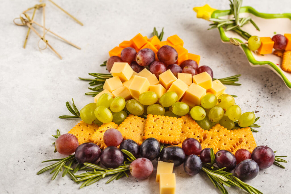 frutas para a ceia de Natal