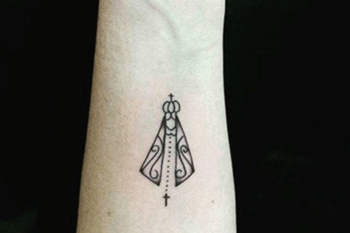 Tatuagem de Nossa Senhora Aparecida: inspirações de fé